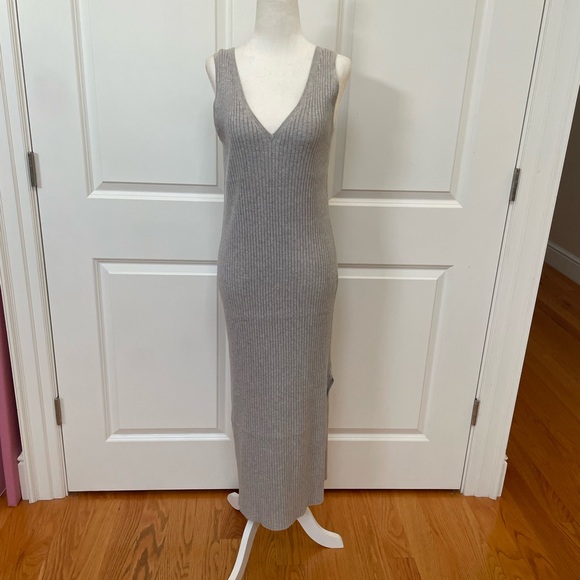Sleeveless Cashmere Mide Dress from NakedCashmere - Picture 1 of 11